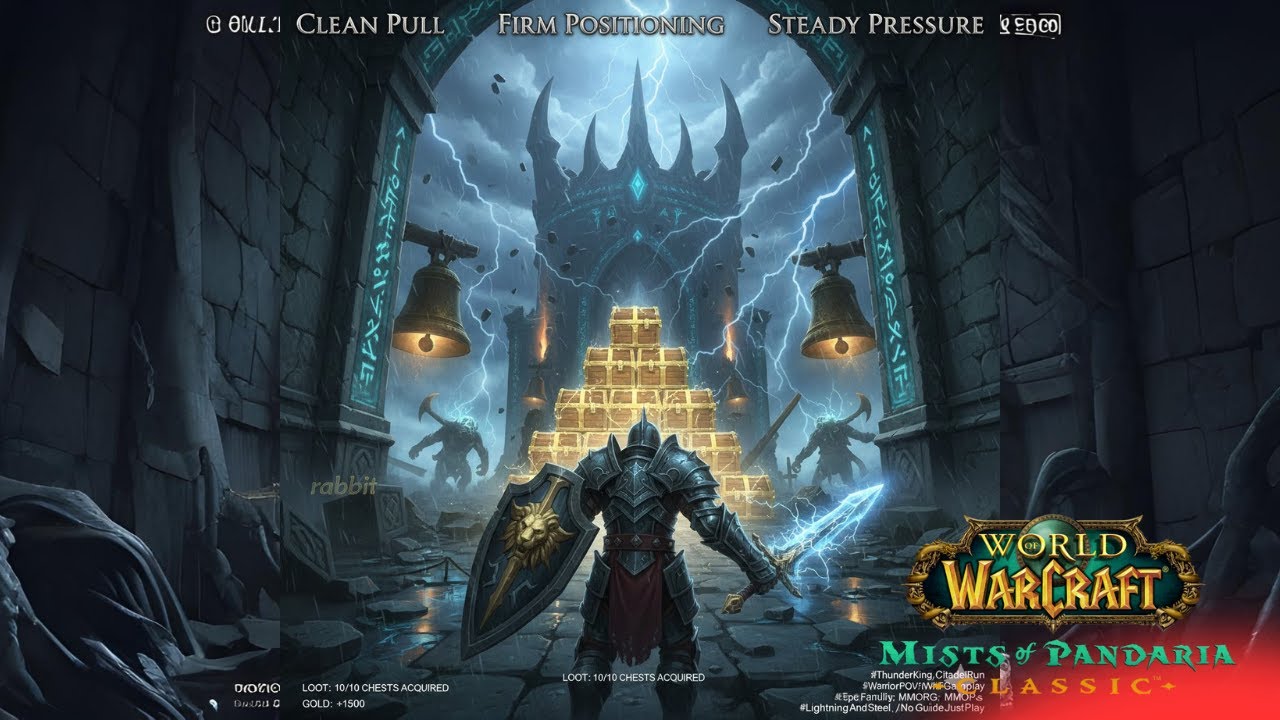 Thunder King Citadel  Chest Run | Warrior POV | Stormforged Mastery