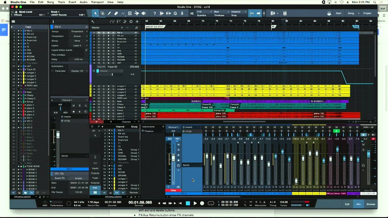PreSonus LIVE—Using the StudioLive CS18AI With Studio One 3
