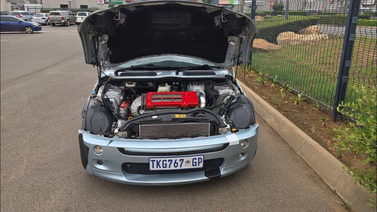 Servicing the MINI before Show Season starts