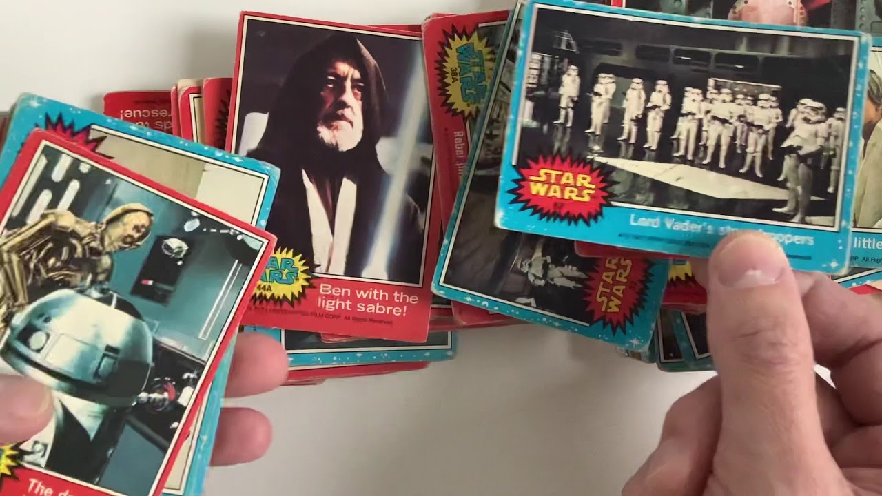 ASMR | Star Wars cards | video 1