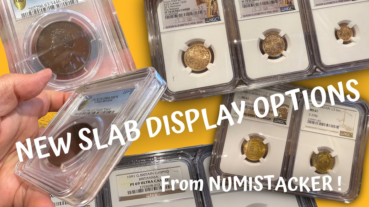 Is there a better way to present slabbed coins? new options for NGC and PCGS slabs from Numistacker