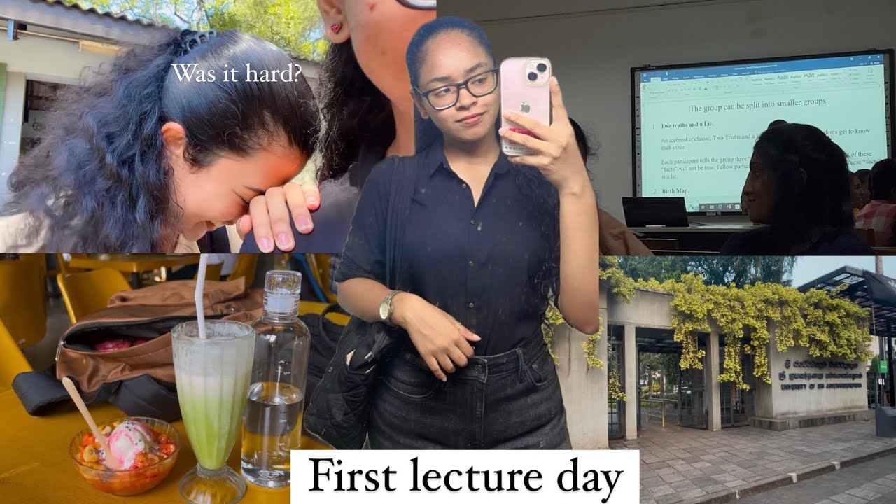 My 1st Uni lecture❤️| uni diaries | vlog 0005