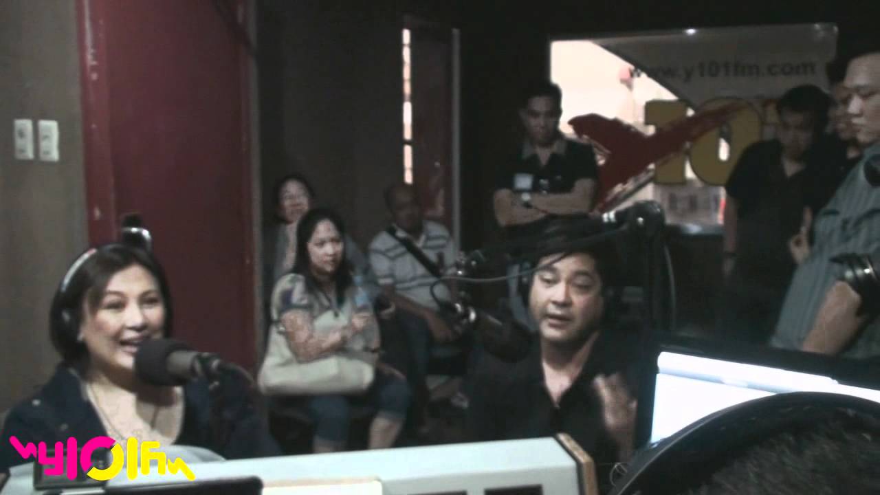 Martin & Sharon at Y101 Studios
