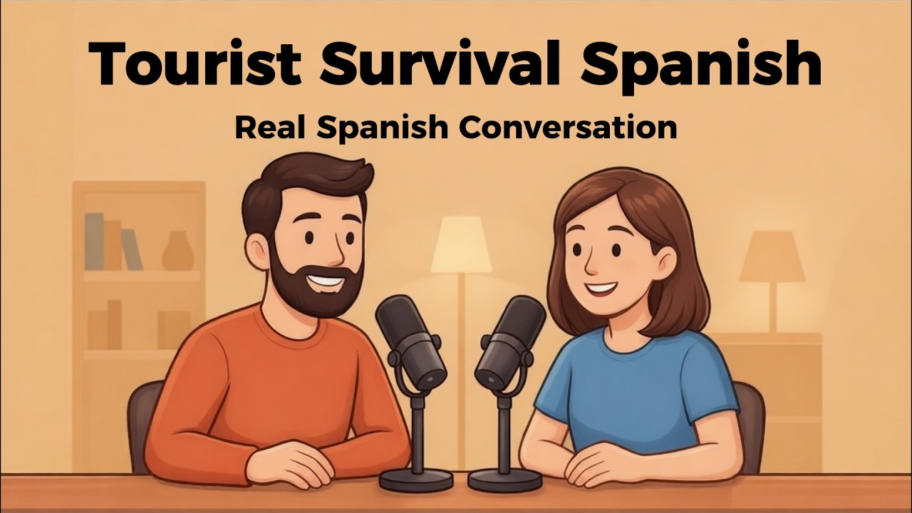 Spanish Conversation for Beginners | A1-A2 | A Tourist In A Big City