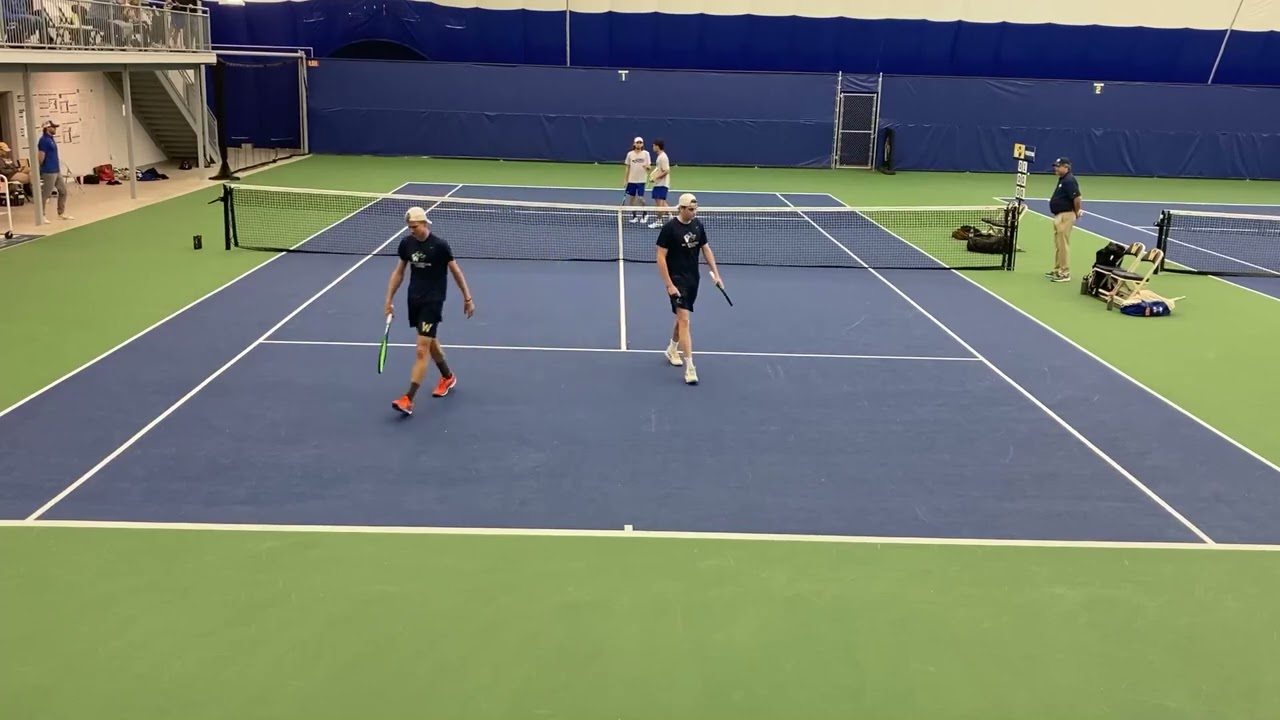 Court 1 2025 CNU vs NC Wesleyan Mens Tennis  (Mar 16)