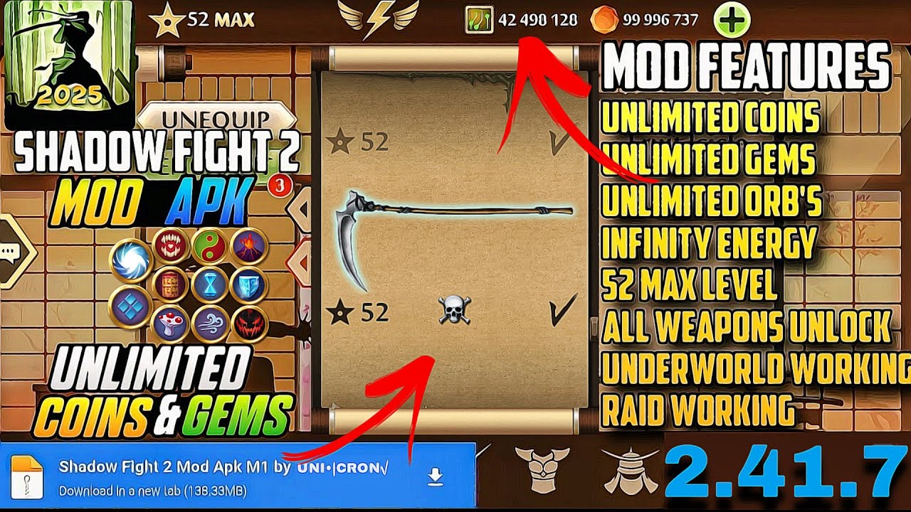 Shadow Fight 2 Mod || How To Get Hack Mod Apk + Unlimited All + Unlocked All ||