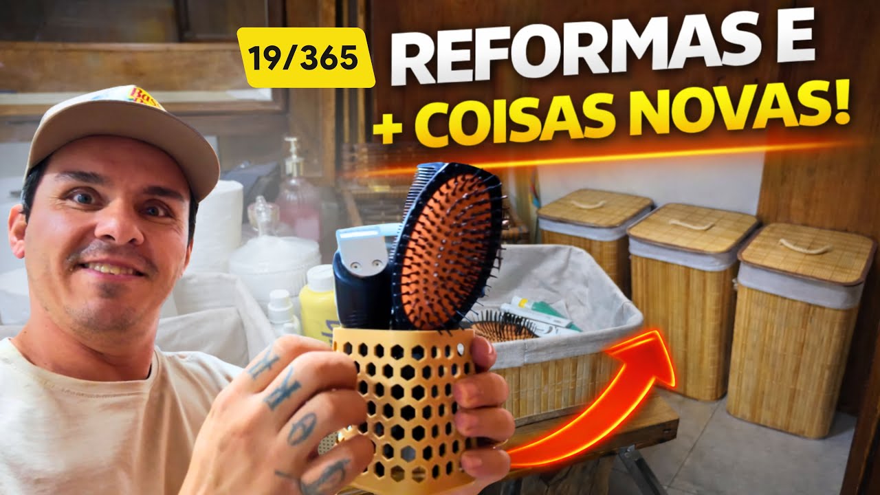 NOSSA CASA ESTÁ MUDANDO… ORGANIZAÇÃO, REFORMAS E ROTINA EM FAMÍLIA!