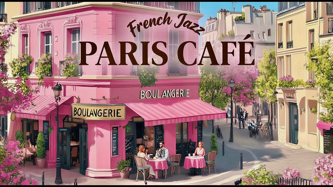 PARIS CAFE AMBIENCE ☕ Relaxing French Jazz & Accordion | Morning Coffee Music to Start Your Day