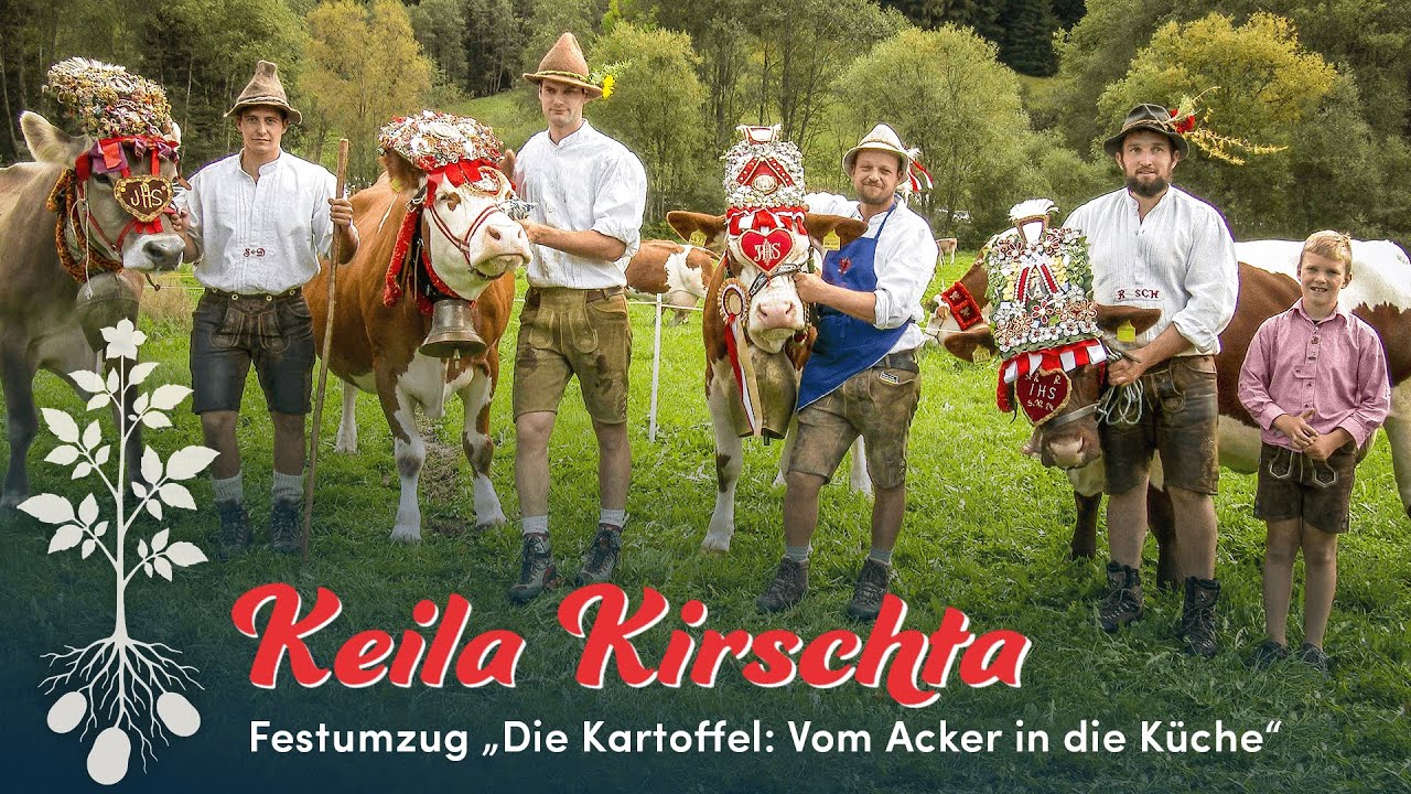 🥔 Die Kartoffel – Vom Acker in die Küche 🐄 Festumzug Keila Kirschta 2025 - Pichl-Gsies, Südtirol