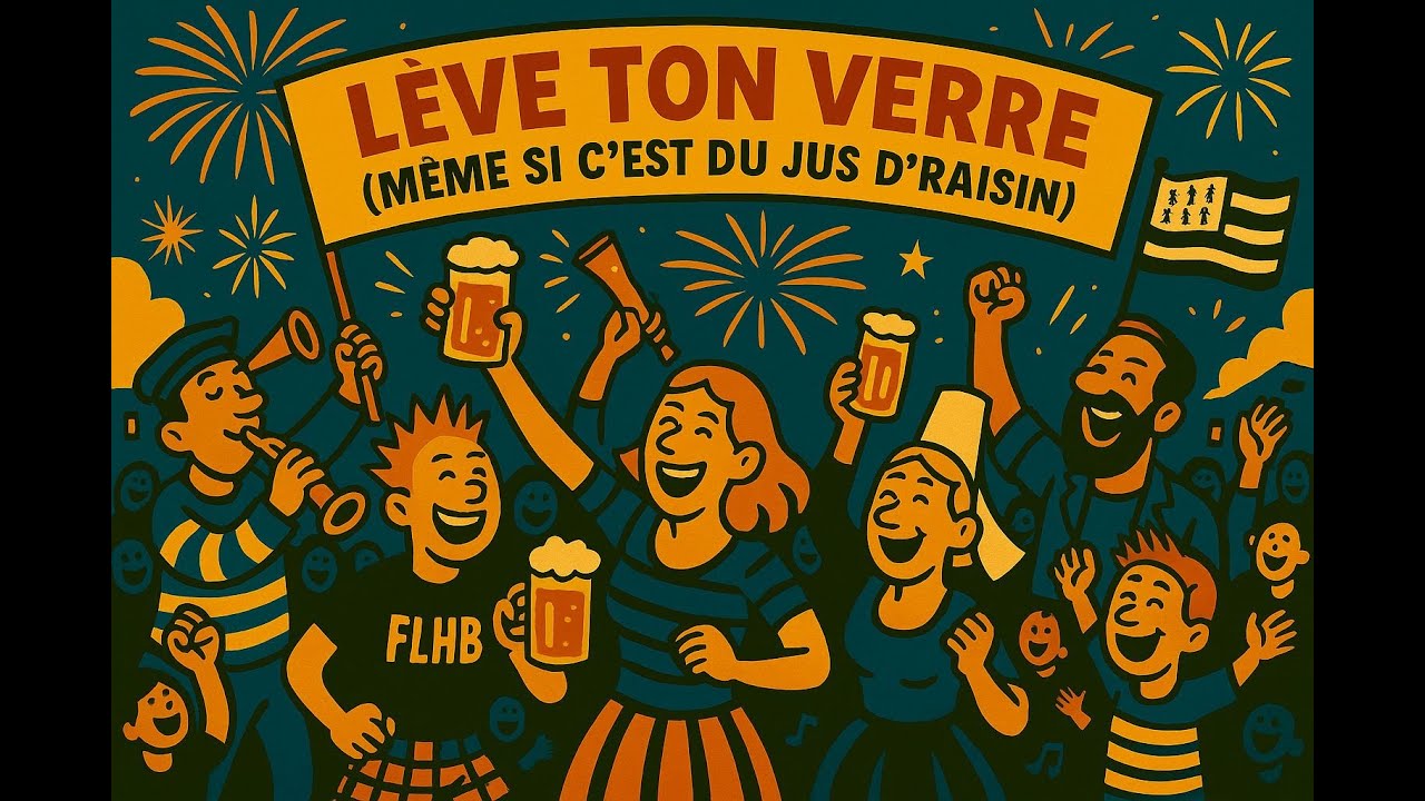 Lève ton verre (même si c’est du jus d’raisin) – Hymne punk-celtique du FLHB