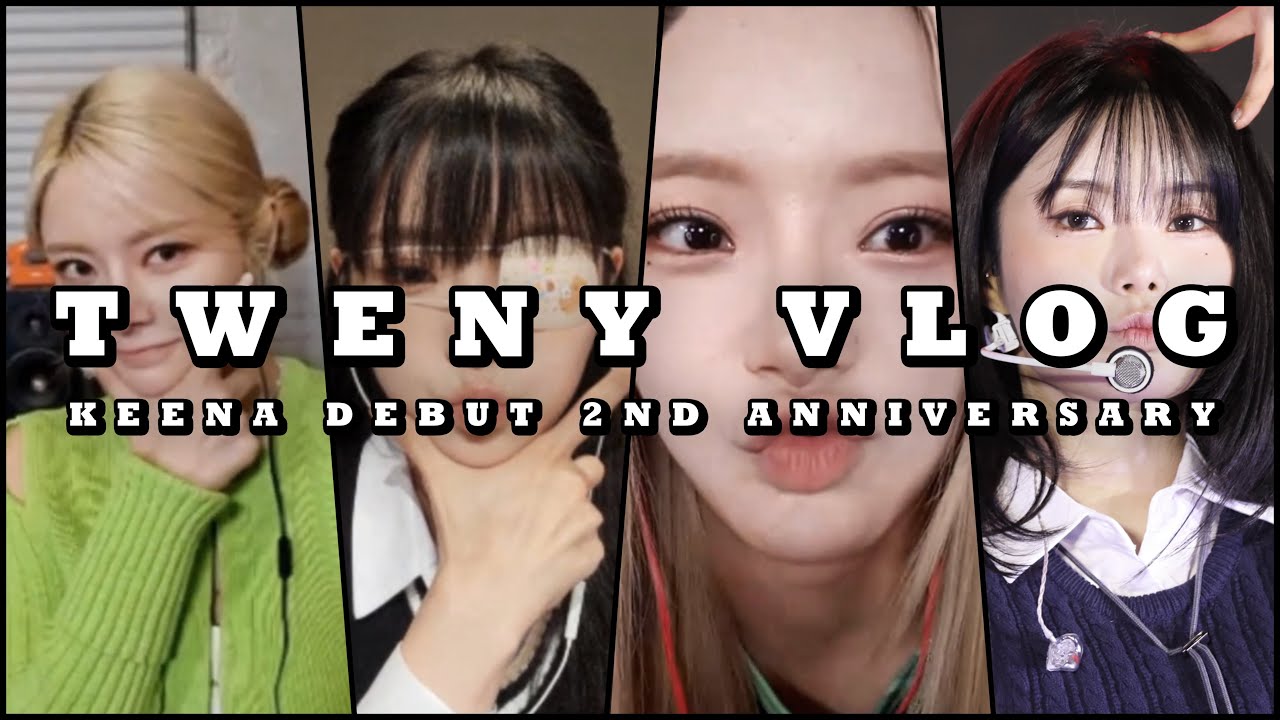 [ 트웨니 브이로그 ] 키나 데뷔 2주년 맞이 시간 여행... / 영통 팬싸 / 고려대 행사 / 공항 입국