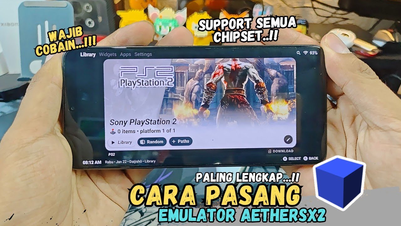 Cara Bermain PS2 di Android Terbaru!! Emulator PS2 Android Offline | AetherSX2 Emulator