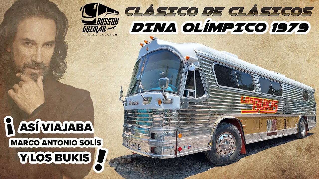 En este autobus vivió Marco Antonio Solis y los Bukis | Russo Guzman