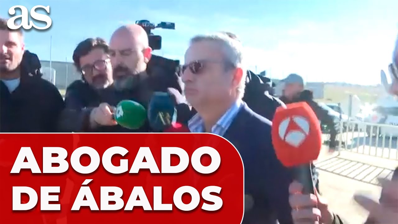 El abogado de &Aacute;BALOS acude a la C&Aacute;RCEL de SOTO DEL REAL: ESCENA CA&Oacute;TICA CON LA PRENSA