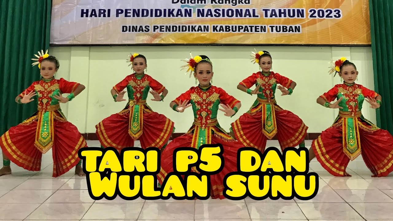 Tari P5 & Wulan Sunu - SDN Latsari 1 Bancar - Hardiknas Kab.Tuban
