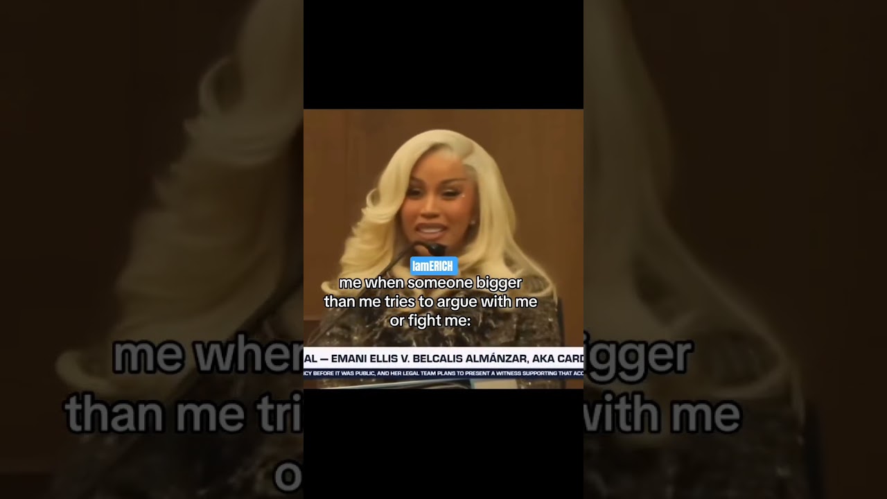 cardi b's court case becoming a meme 😭😂 #iamerich #cardib #memes #funny