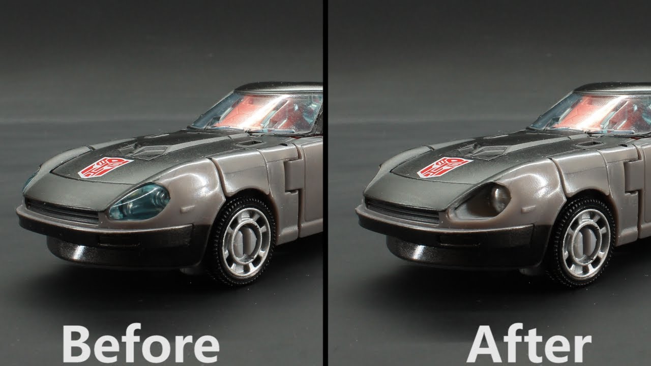 240z Headlights for Earthrise Prowl, Bluestreak, Smokescreen and Barricade