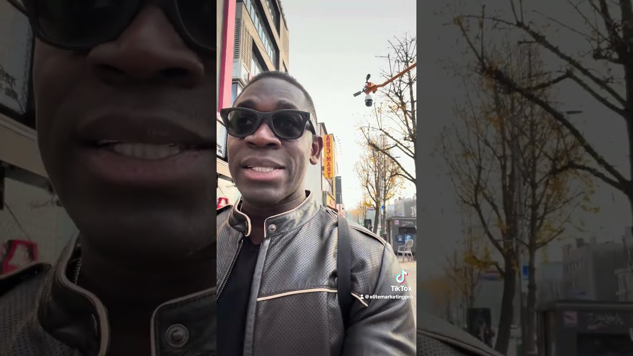 Senegal Vivant en Corée du Sud et vendre des voitures 