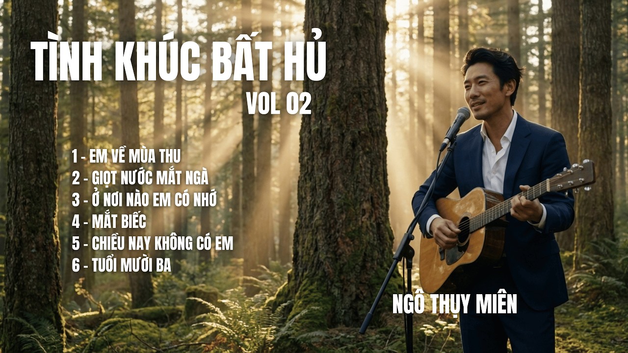 TÌNH KHÚC BẤT HỦ – NGÔ THỤY MIÊN | 6 Tuyệt Phẩm Nhạc Xưa Cover Mới |SING SONG MELODY