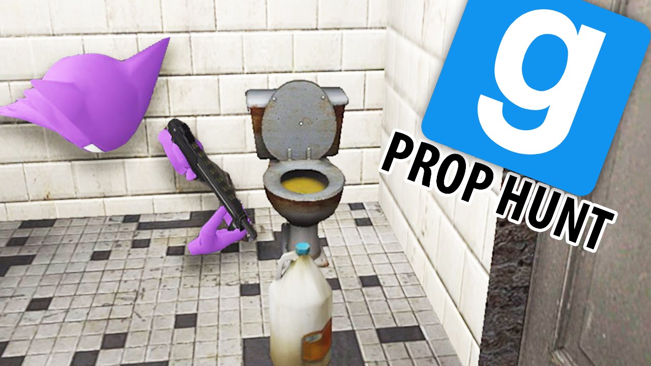 ПРИЗРАКИ И ОХОТА? | Смешные моменты GMod Prop Hunt