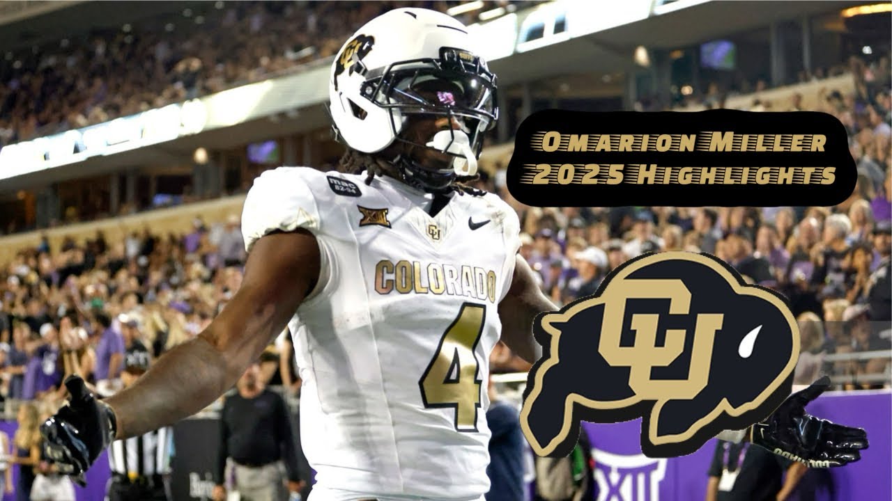 Omarion Miller 2025 Colorado Highlights