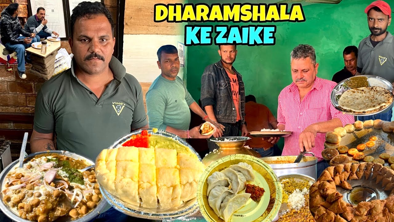 DHARAMSHALA Food Tour | Himachal STREET FOOD, SIDDU & Tibetan Flavours You Must Try