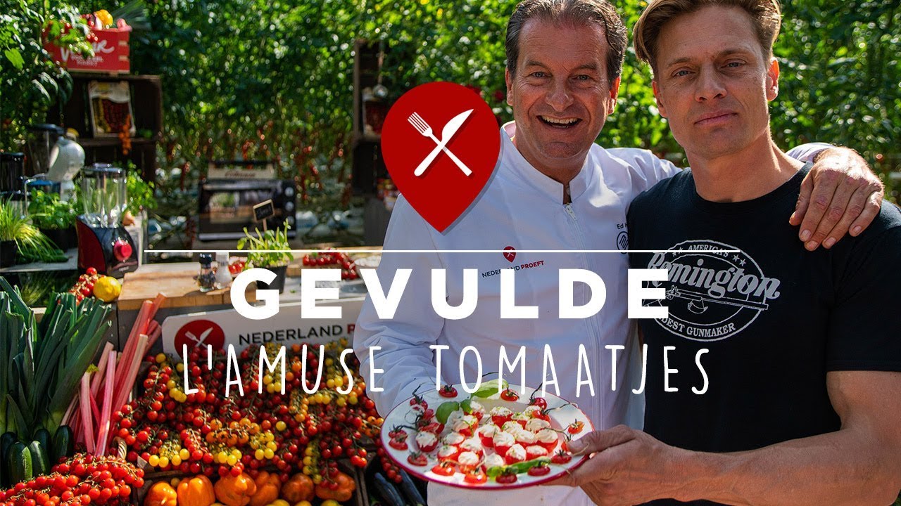 Borrelhapje: gevulde tomaten met zalm mousse