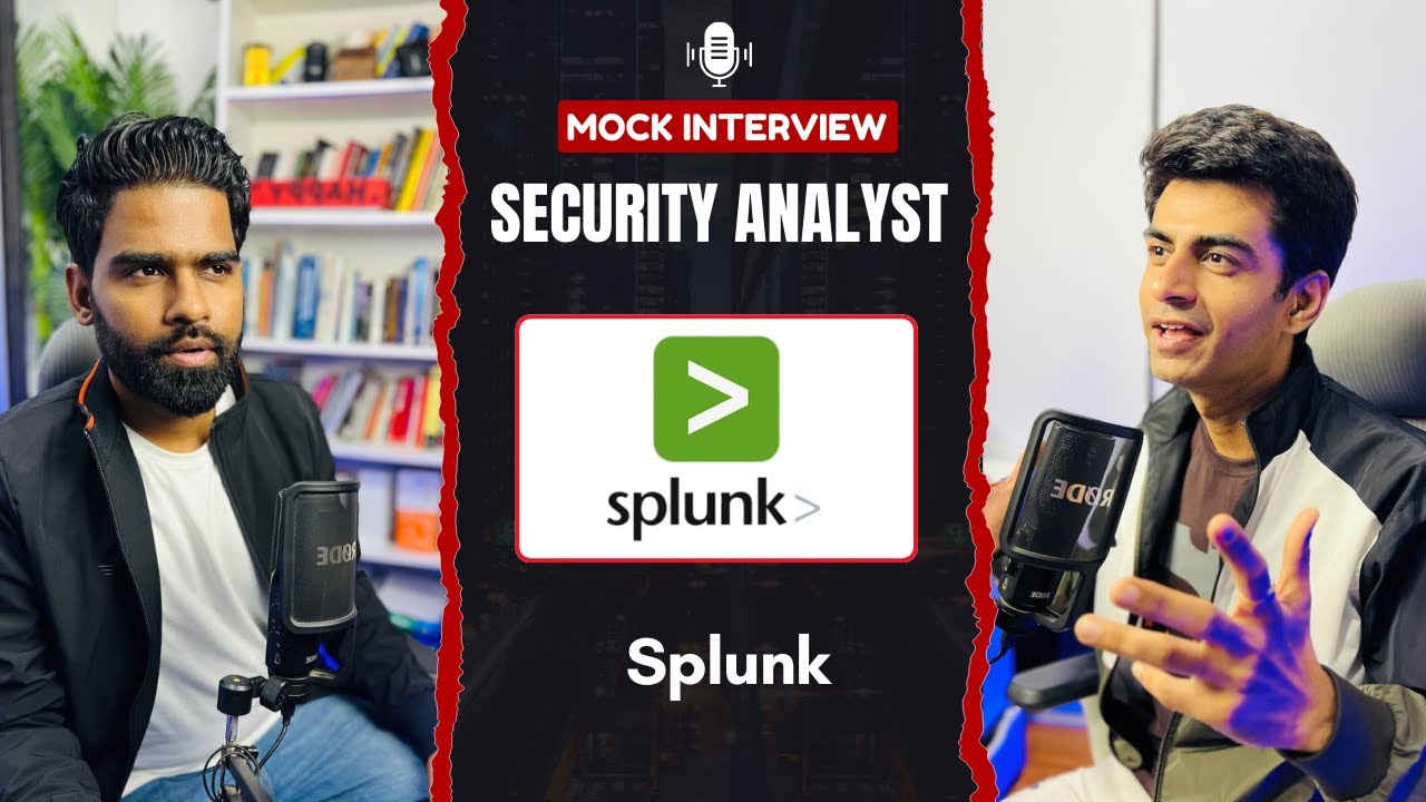 Splunk Experience | Mock Interview | Cyber Security Analyst or SOC Analyst