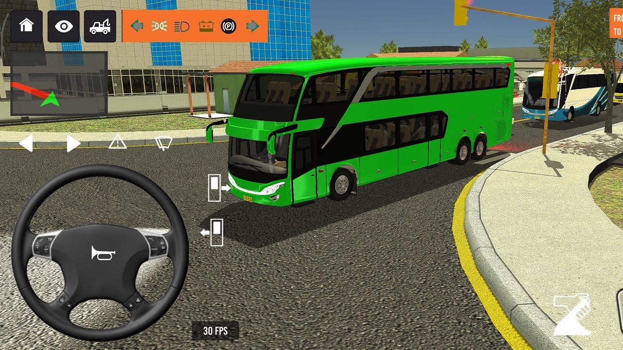 Indonesia Coach bus driving | Euro bus simulator 2026 Android gameplay #game 1 Part 26