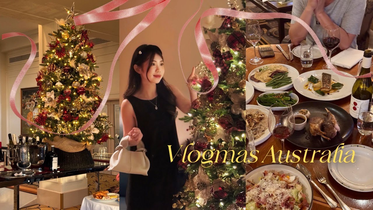 Giáng Sinh đầu tiên ở Úc ♡ Canberra travel vlog (tasty food, things to do)