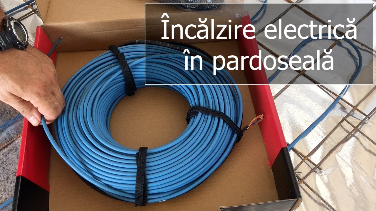 Încălzire electrică în pardoseală