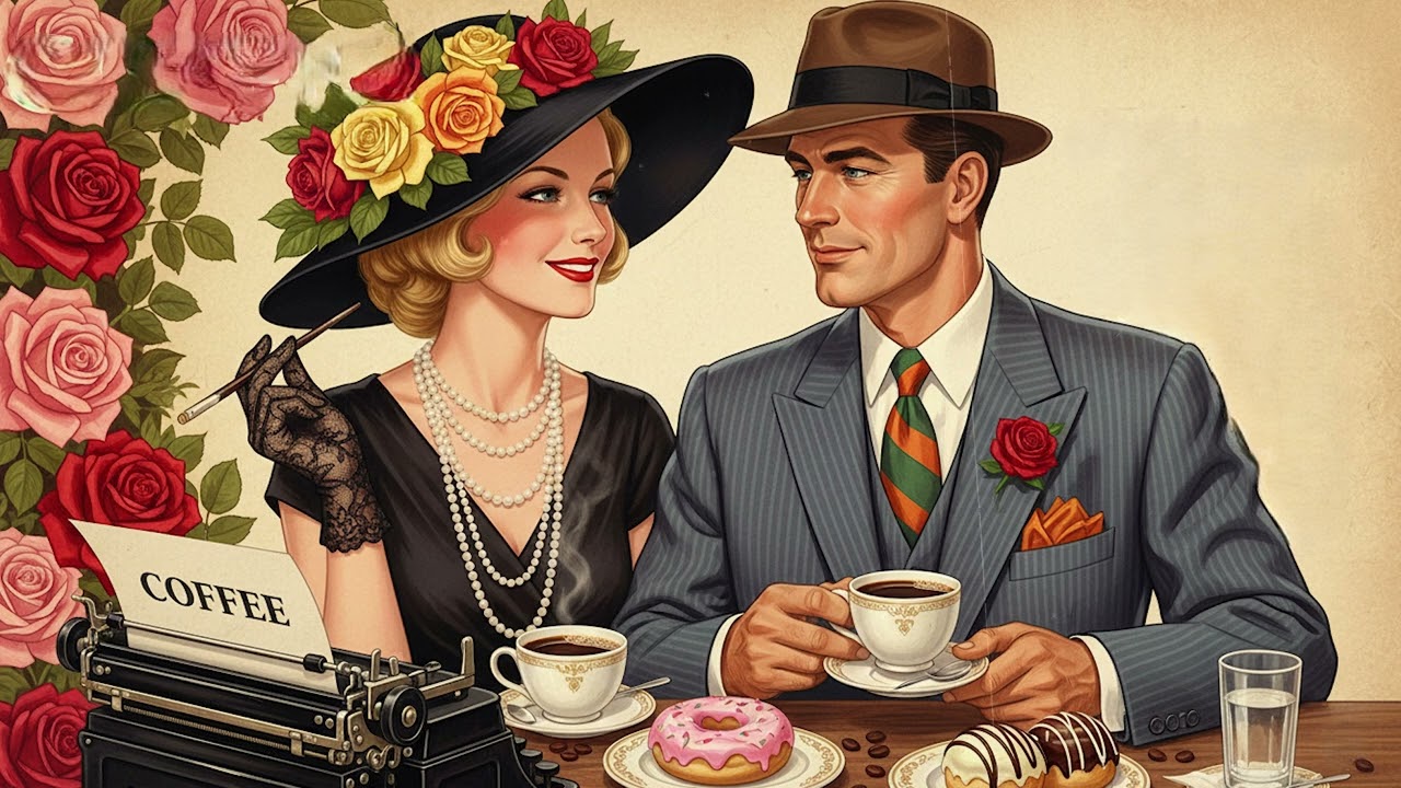 🎶 Morning Coffee & Breakfast Playlist for a Warm & Happy Mood 🌞  1930s-1940s Vintage Jazz Music ☕