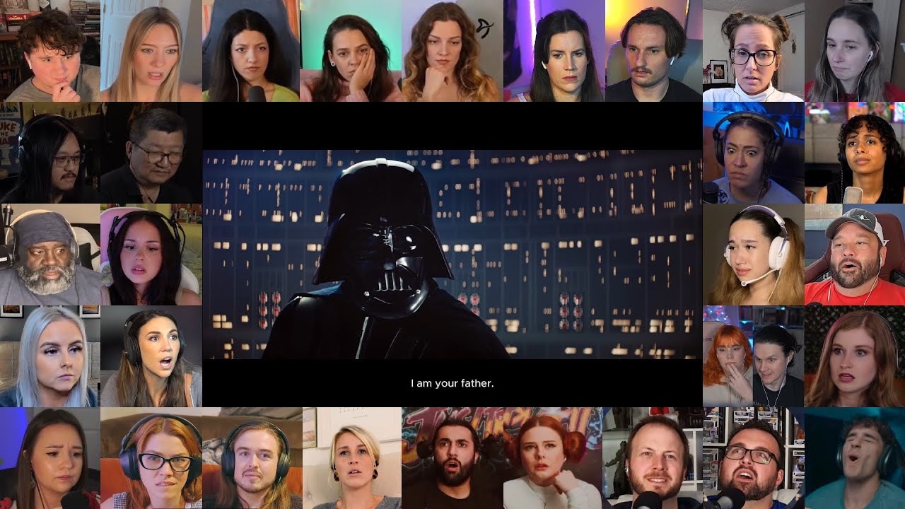 I Am Your Father - Star Wars: Episode 5 The Empire Strikes Back - Reaction Mashup