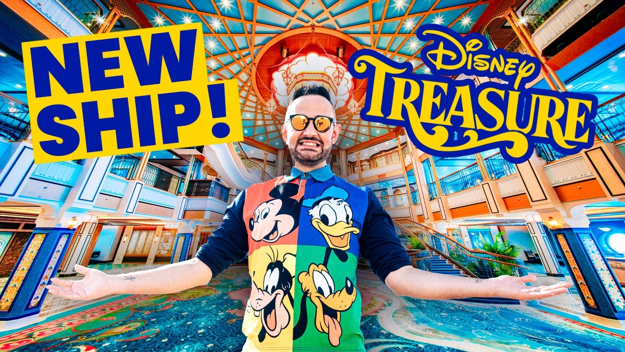 Boarding Disney’s BRAND NEW $1.1 Billion Cruise Ship!
