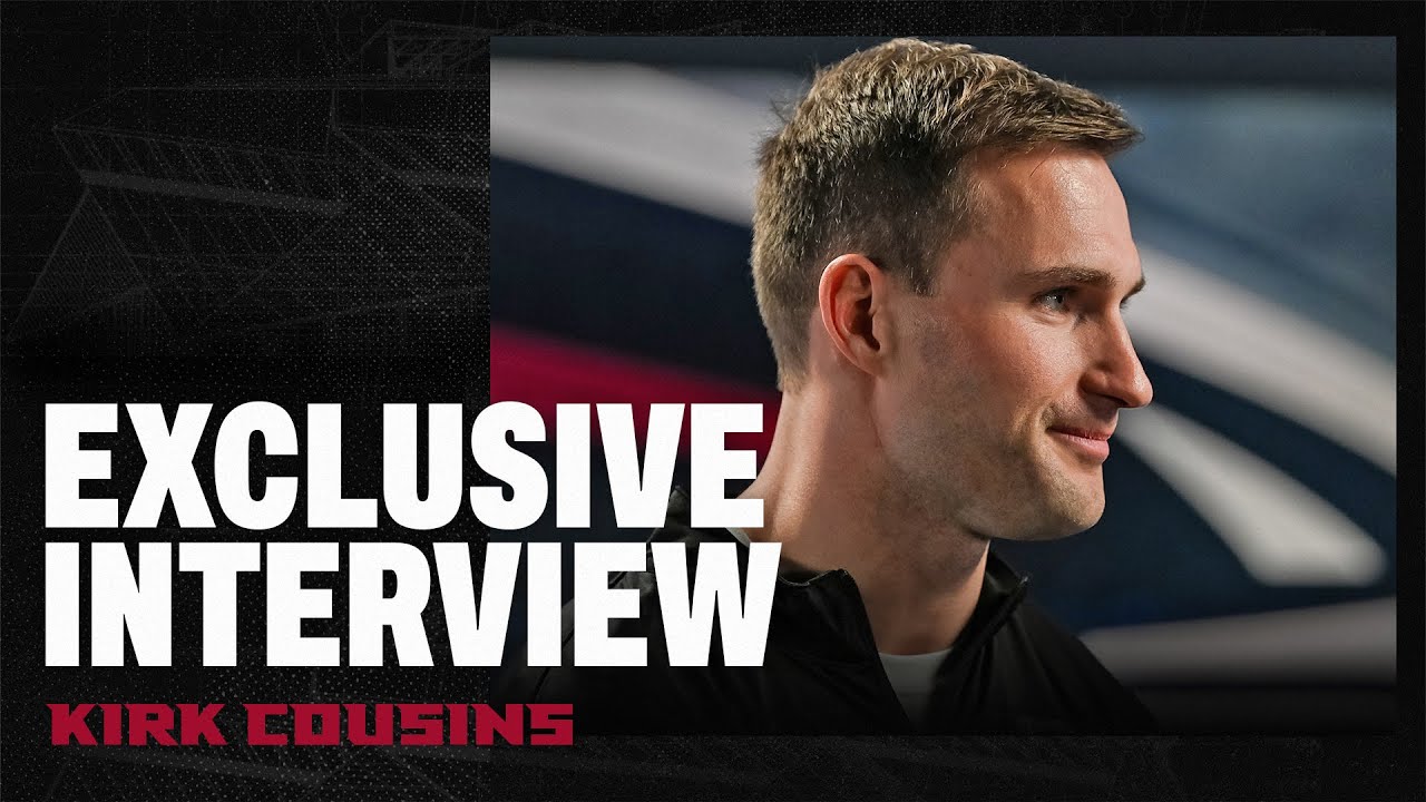 Kirk Cousins Exclusive Introductory Interview | Atlanta Falcons | NFL