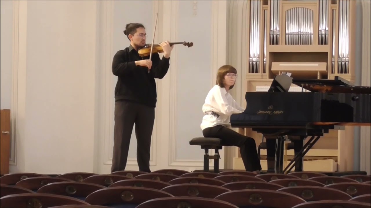 M. Bruch, Fantasía Escocesa - Raúl Sanhueza, violín.