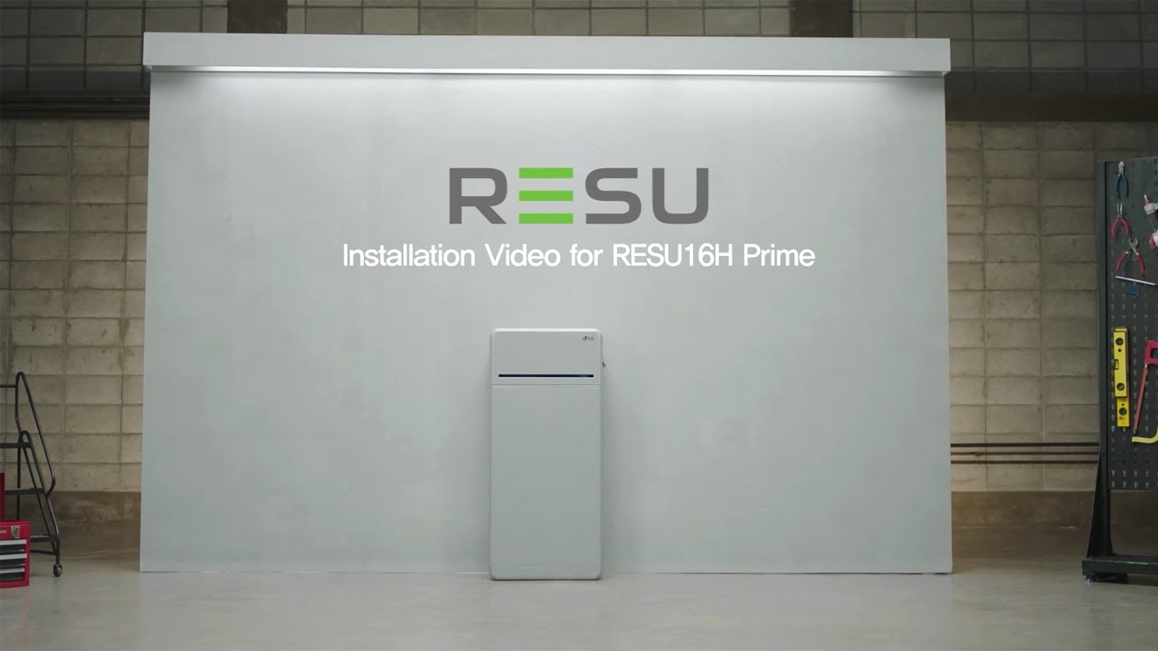 [EN] LG Home Battery RESU PRIME Installation Video_Floor Standing