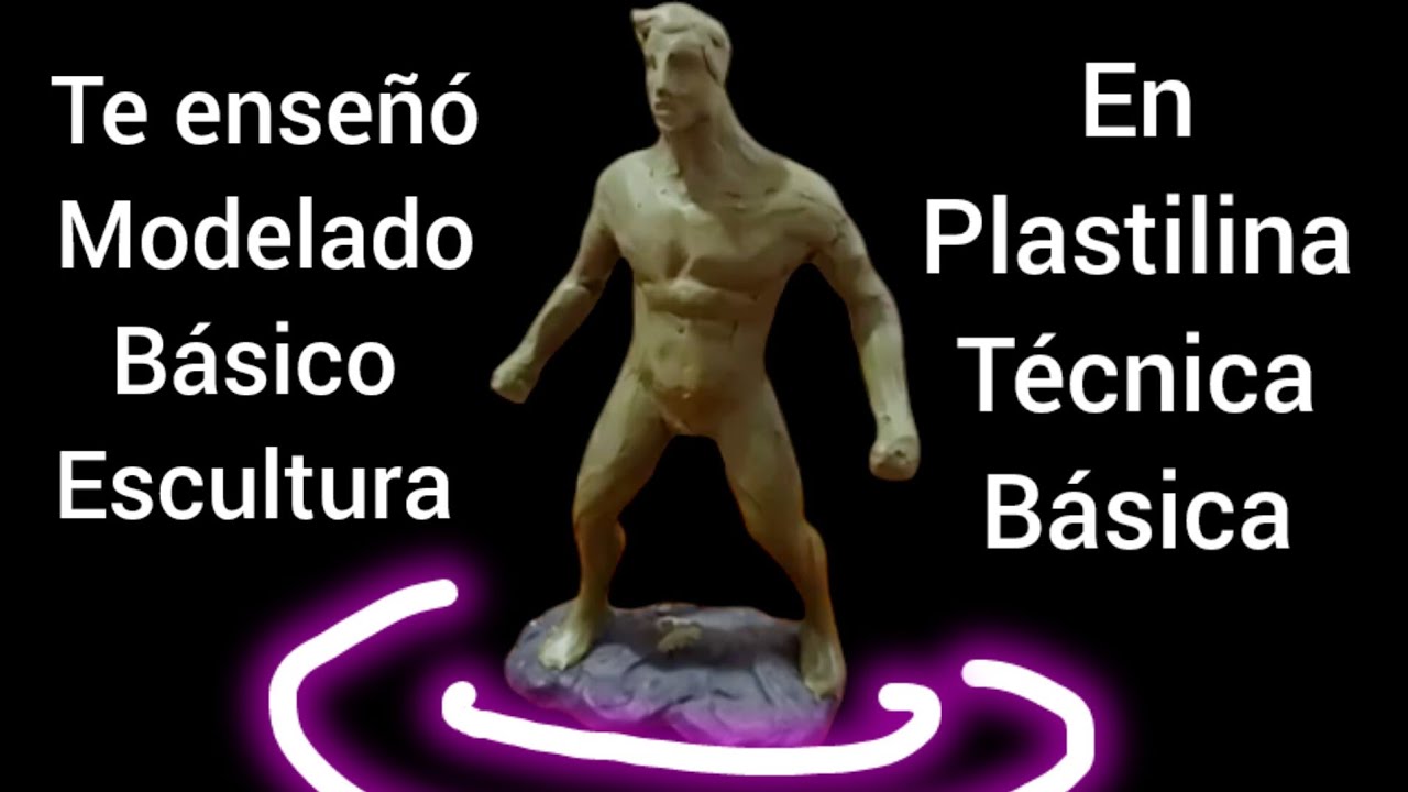 cómo hacer una figura escultura de plastilina modelado básico Clay Art tutorial sculpting intro