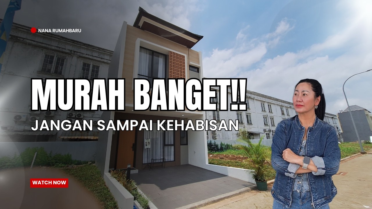 Rumah 2 Lantai Dengan Spek Sekeren Ini Di Modernland; Harganya Bikin Kaget!