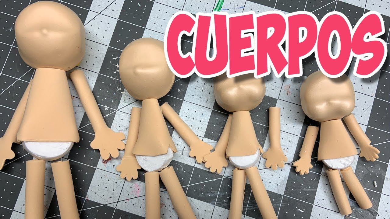 Cuerpos de diferentes edades para fofuchas