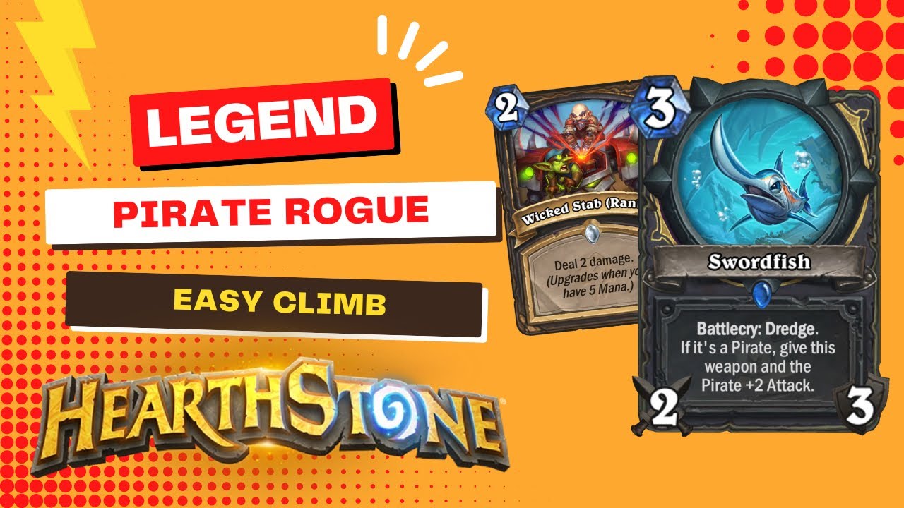 Pirate Rogue Easy Legend | Wild Hearthstone