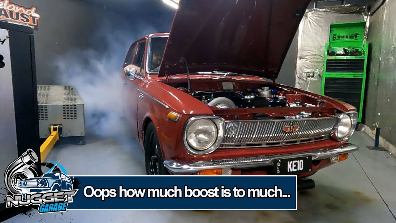 Oops, Toyota 3RZ v 67 PSI..........