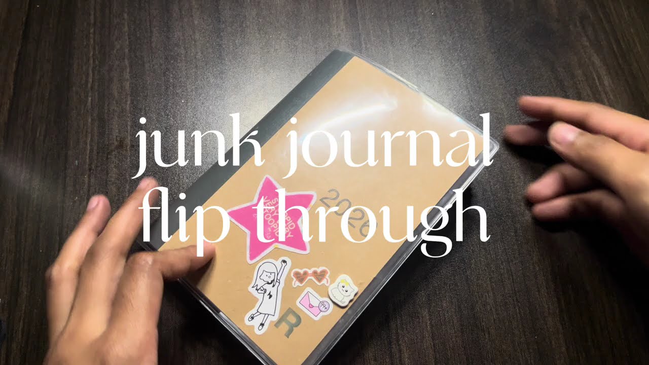 ✶⋆.˚ junk journal flip through ✶⋆.˚