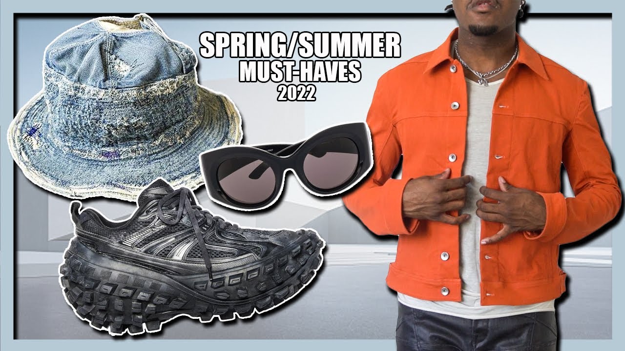 NEW Must-Have Summer Wardrobe Essentials 2022 | Balenciaga, Rick Owens, Kapital (Men's Fashion)