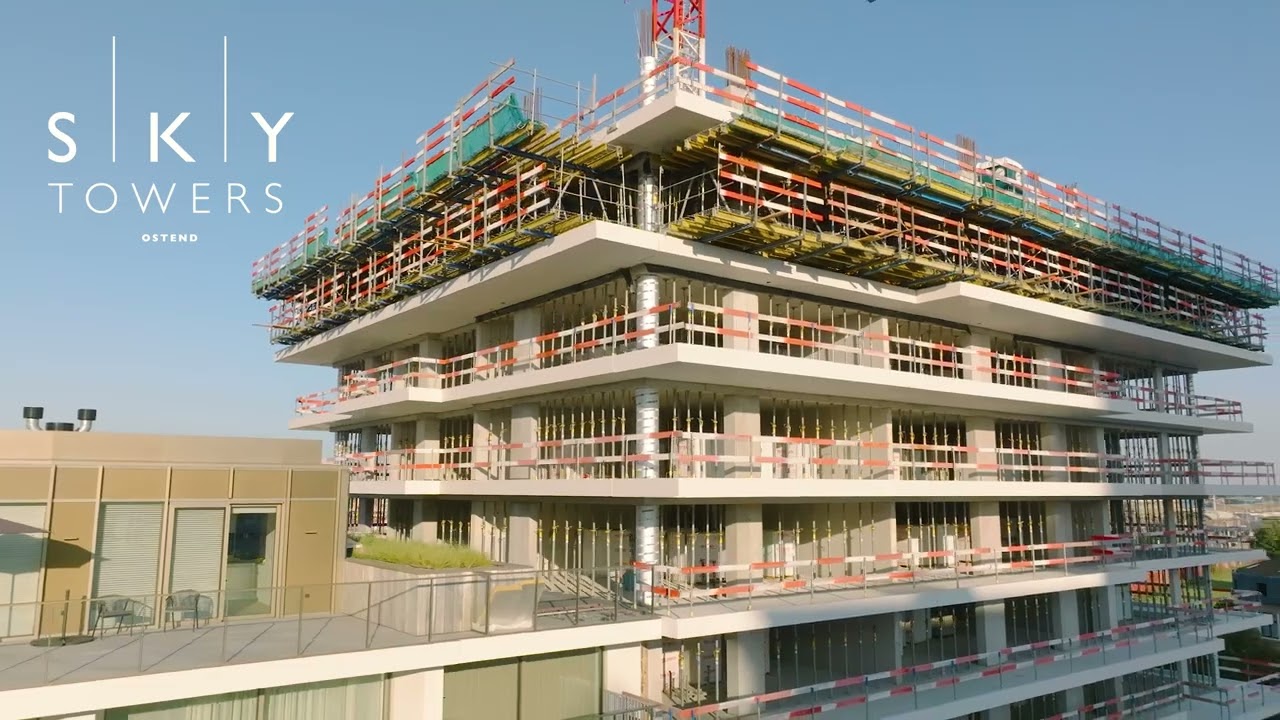 SKY Towers Oostende - Dronebeelden september 2023