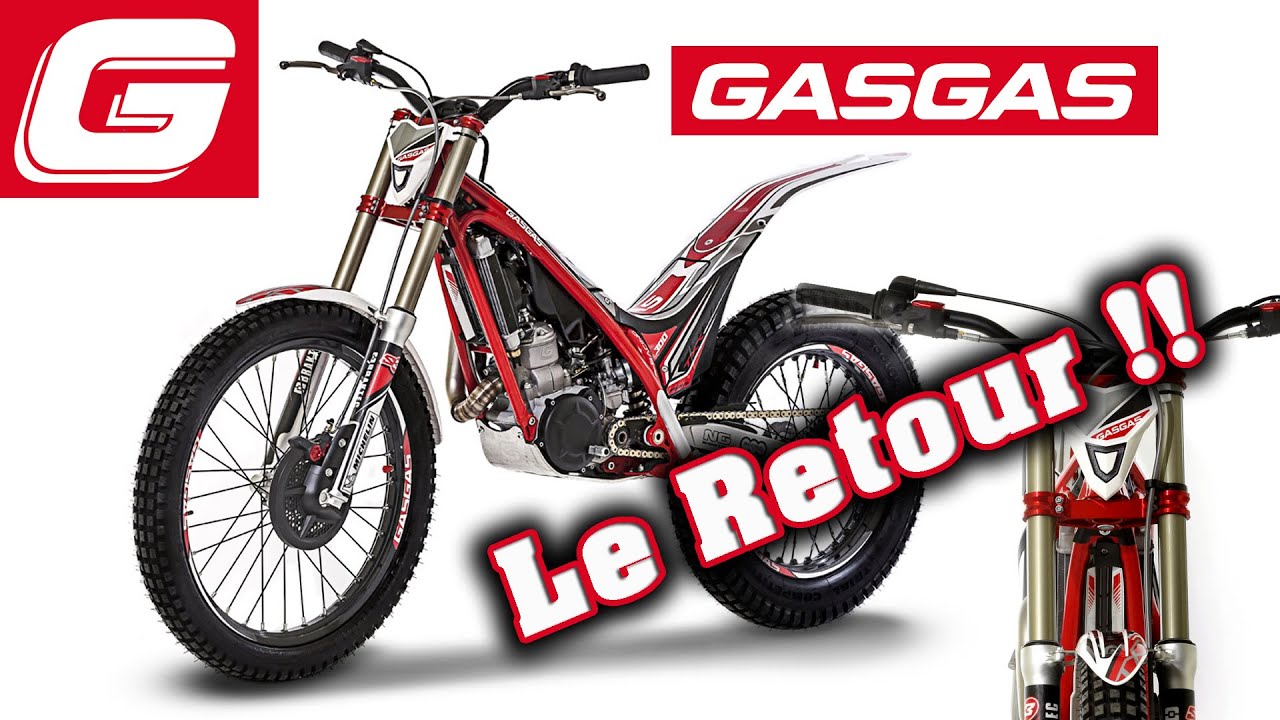 GasGas Le retour - Le leader du trial renait de ses cendres ...