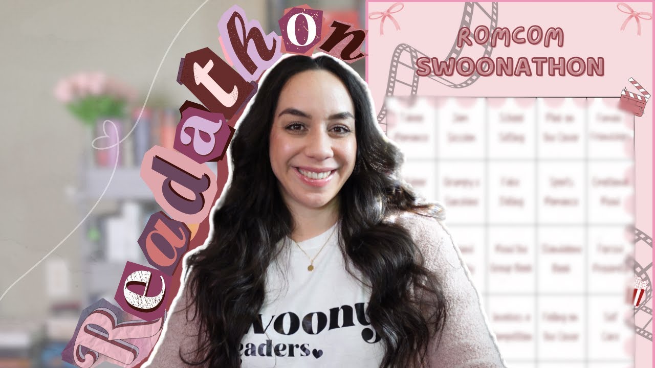 ROMCOM SWOONATHON READATHON ANNOUNCEMENT 2026 💖🎬 || Bingo Board & 50+ book recs included!