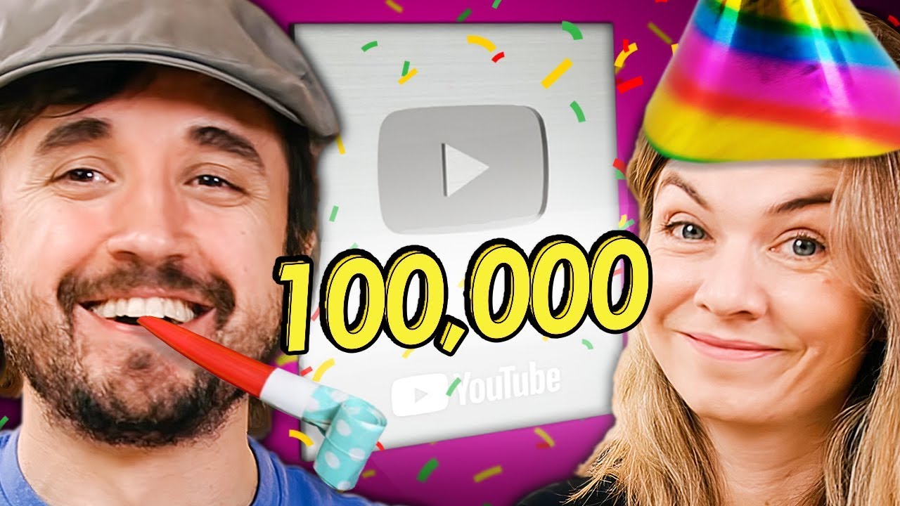 A MINHA PRIMEIRA PLACA DE 100.000 INSCRITOS!