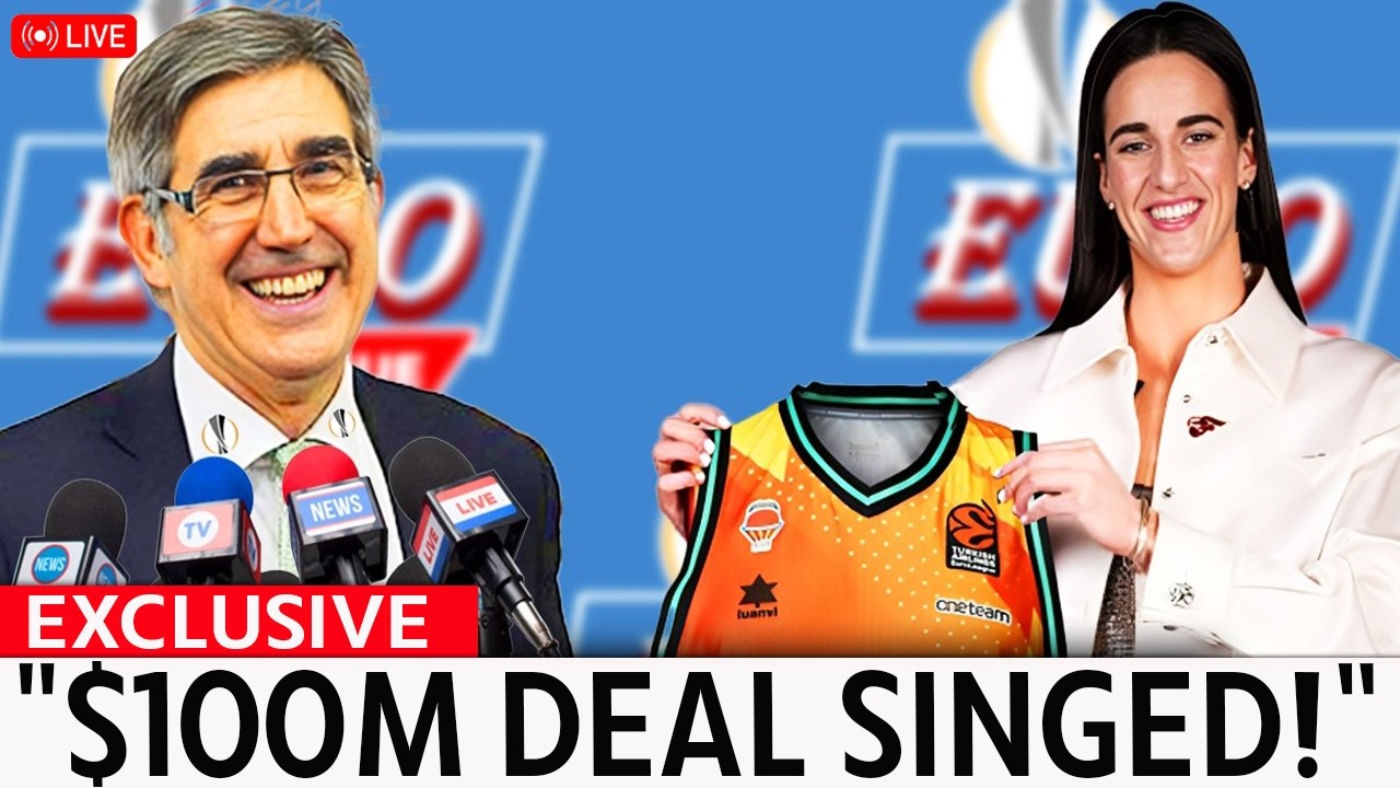 BREAKING: EuroLeague $100 Million Deal for Caitlin Clark Shocks the WNBA!