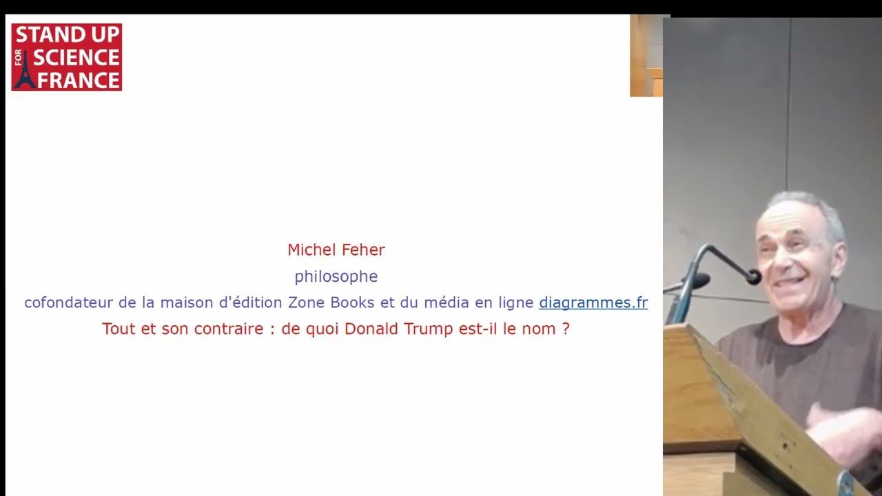 Standup for Science 6mars 2026 : Intervention de Michel Feher.